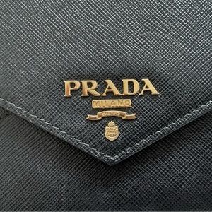 Prada purse gold chain